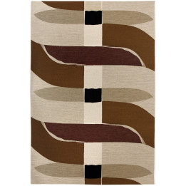 Tapete de exterior Kalia Naturel 160 X 230 X 1