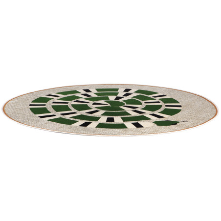Outdoor-Teppich Yoka Naturel Diamètre 160