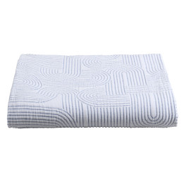 Plaid Kiko Indigo 140 X 180