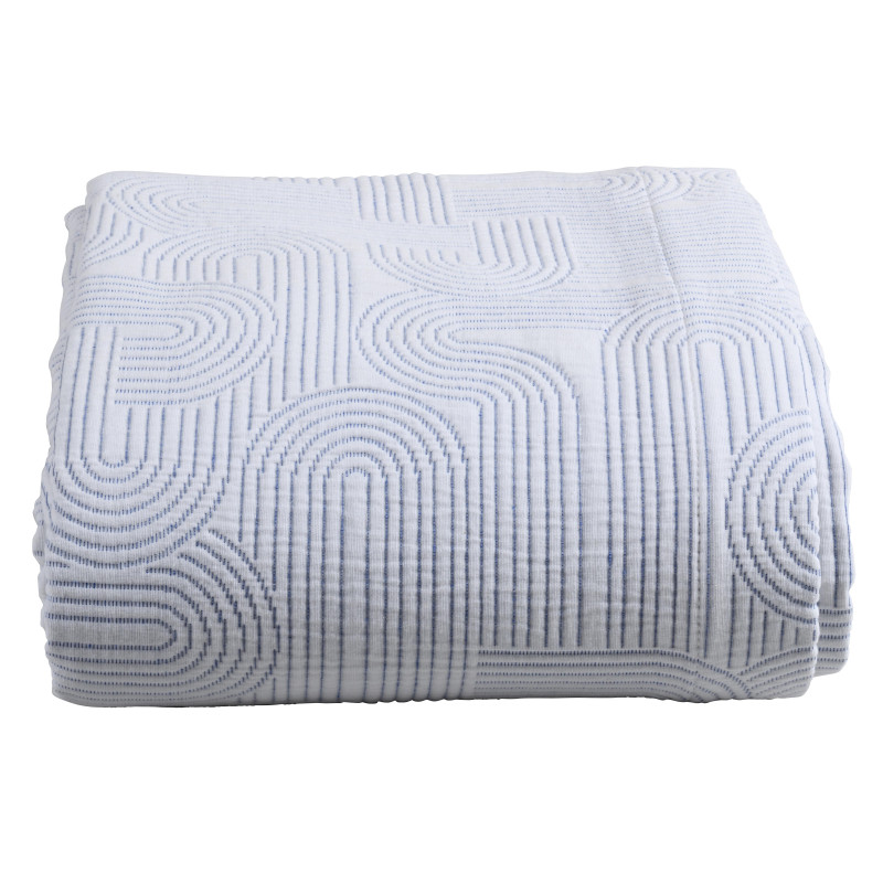 Cubrecama Kiko Indigo 180 X 260