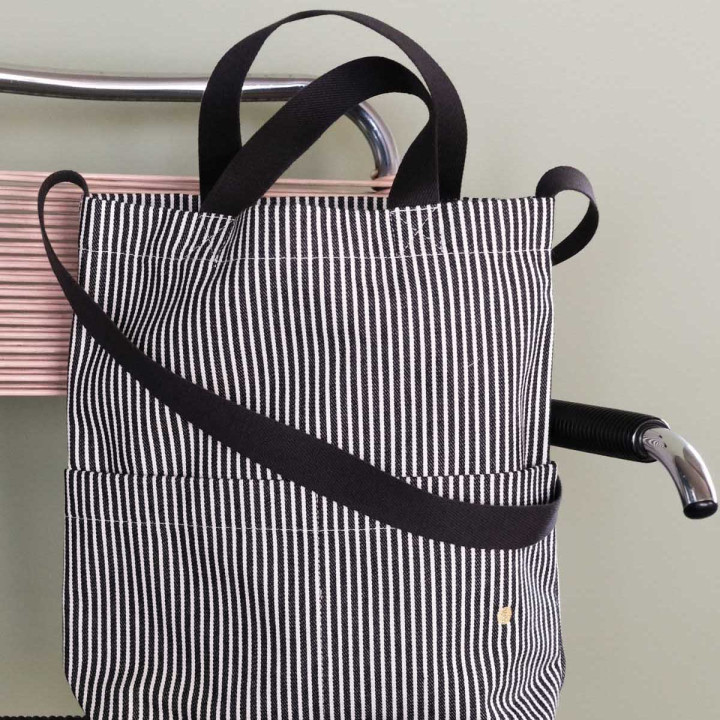 Borsa My City Basile Caviar 37 X 35 X 9
