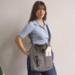 Borsa My City Basile Caviar 37 X 35 X 9