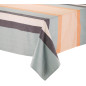 Nappe recyclée Yuna enduite Azur 170 x 170