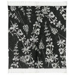 Plaid riciclato Gini Carbone 127 X 160
