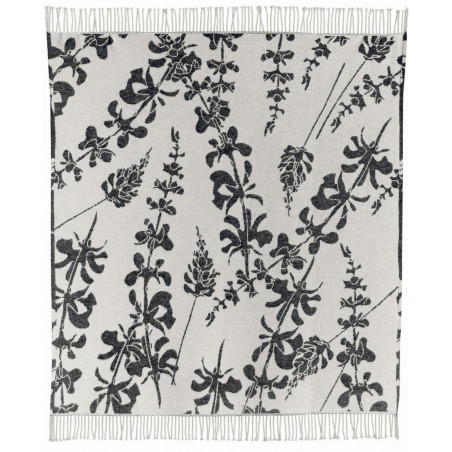 Plaid riciclato Gini Carbone 127 X 160