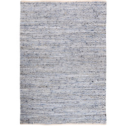 Tapete Atlas Blanc/Bleu 160 X 230