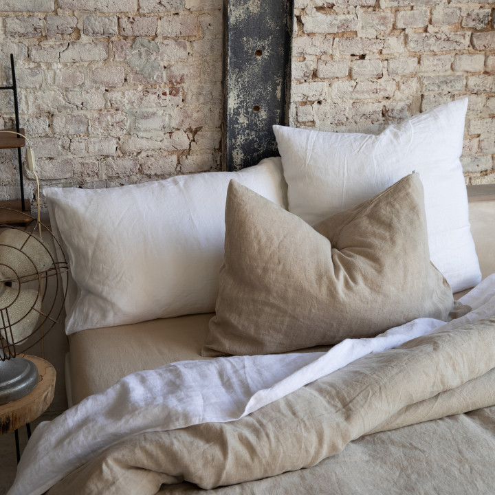 Funda de almohada Zeff Blanc 50 X 75