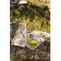 Torchon Imprimé Les herbes de provence Ecru 48 x 72