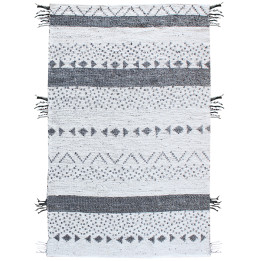 Callista tapijt Blanc/Noir 120 X 180