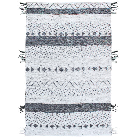 Tapis Callista Blanc/noir 120 x 180