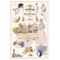 Theedoek Les marchés de Provence Écru 48 X 72
