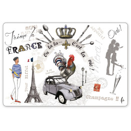 Set de table France Panorama Assortis 30 X 45
