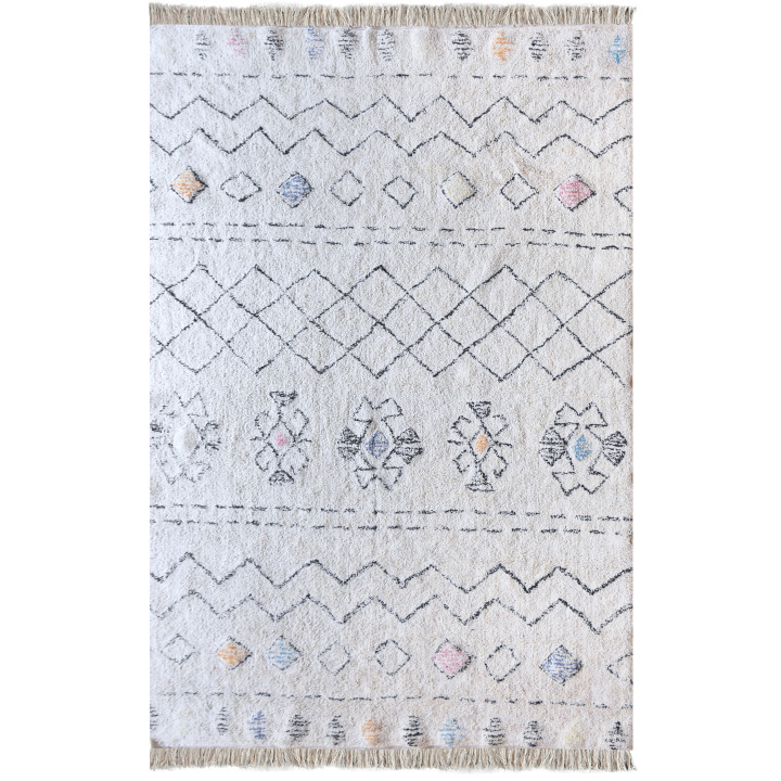 Seabert tapijt Ivoire/Multi 120 X 180