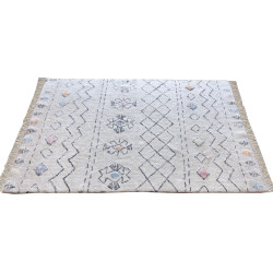 Alfombra Seabert Ivoire/Multi 120 X 180