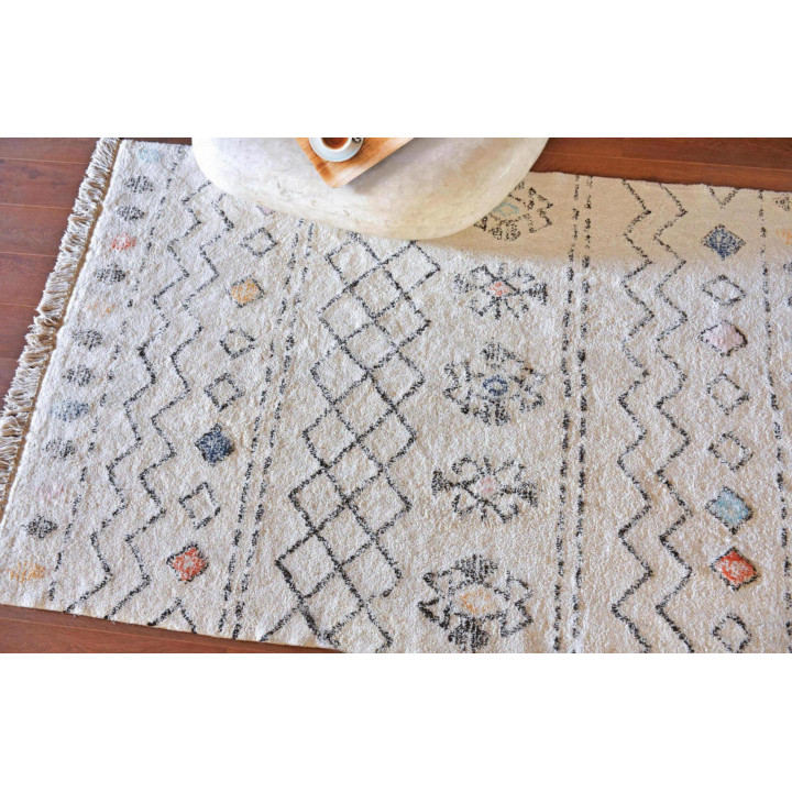 Tapete Seabert Ivoire/Multi 120 X 180
