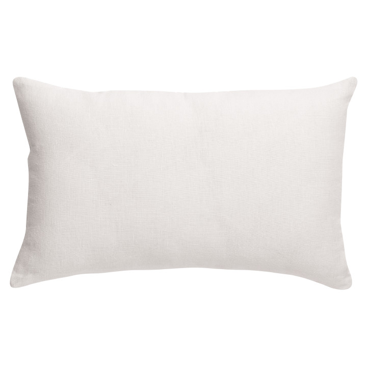 Cuscino tinta unita Zeff Blanc 30 X 50