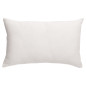 Einfarbiges Kissen Zeff Blanc 30 X 50