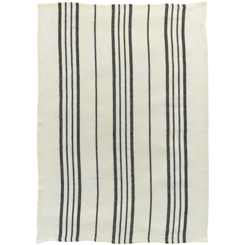 Strofinaccio Karma Écru/Noir 55 X 75