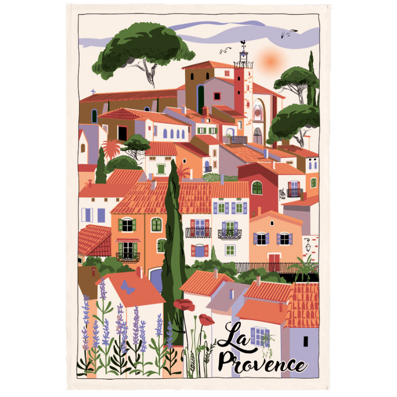 Pano de Prato Village Provence Écru 48 X 72