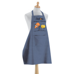 Tablier de cuisine Shadoks Ils pompaient Jeans 90 x 72