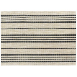 Set de table Sina Naturel/Noir 33 x 45