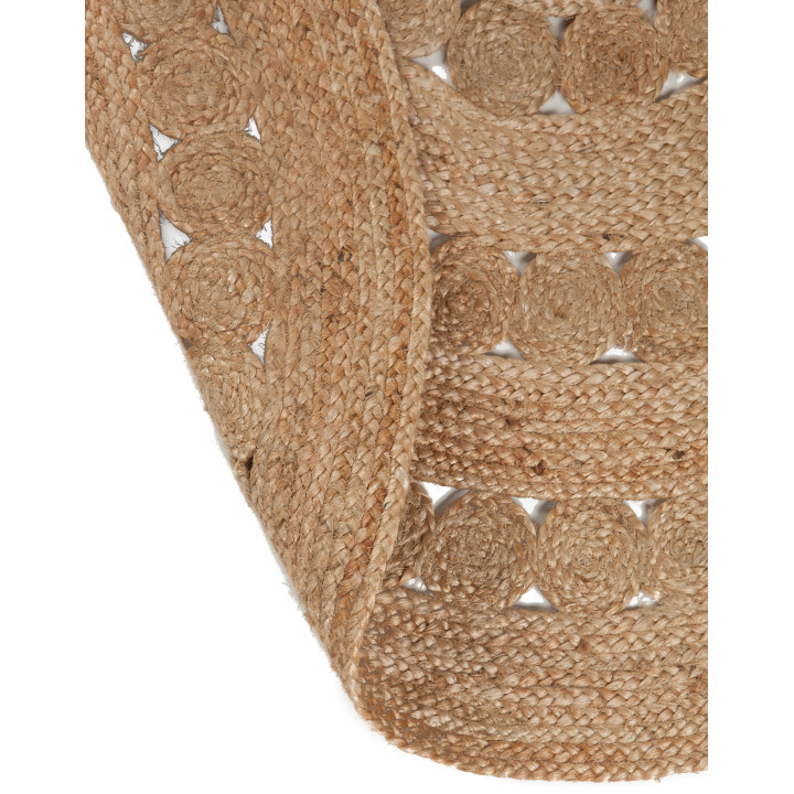 Patna Teppich Naturel Diameter 120
