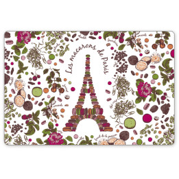 Tischset Macarons de Paris Assortis 30 X 45