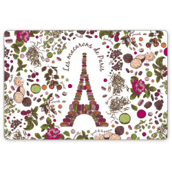 Tischset Macarons de Paris Assortis 30 X 45