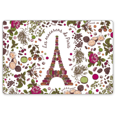 Juego de mesa Macarons de Paris Assortis 30 X 45