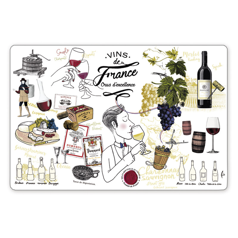 Set da tavola Cru d'excellence Assortis 30 X 45