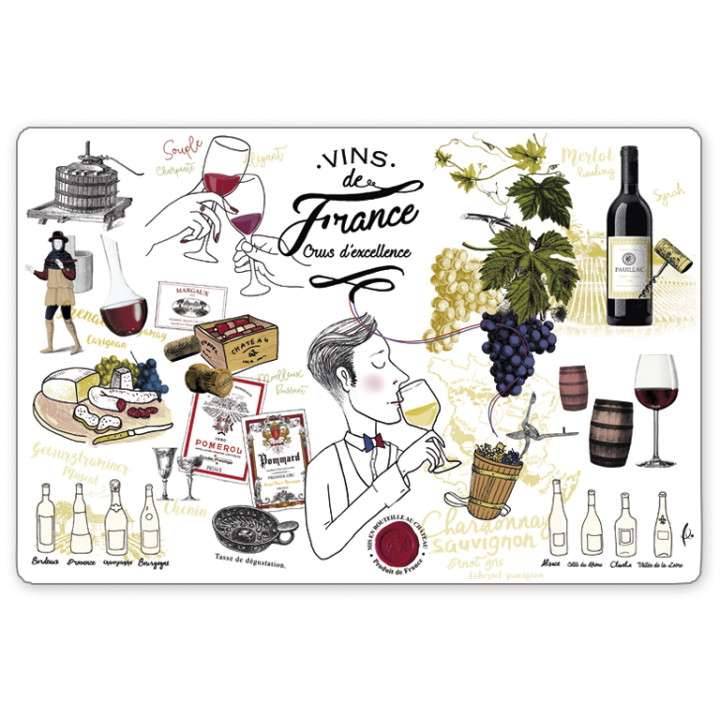 Set de table Cru d'excellence Assortis 30 x 45