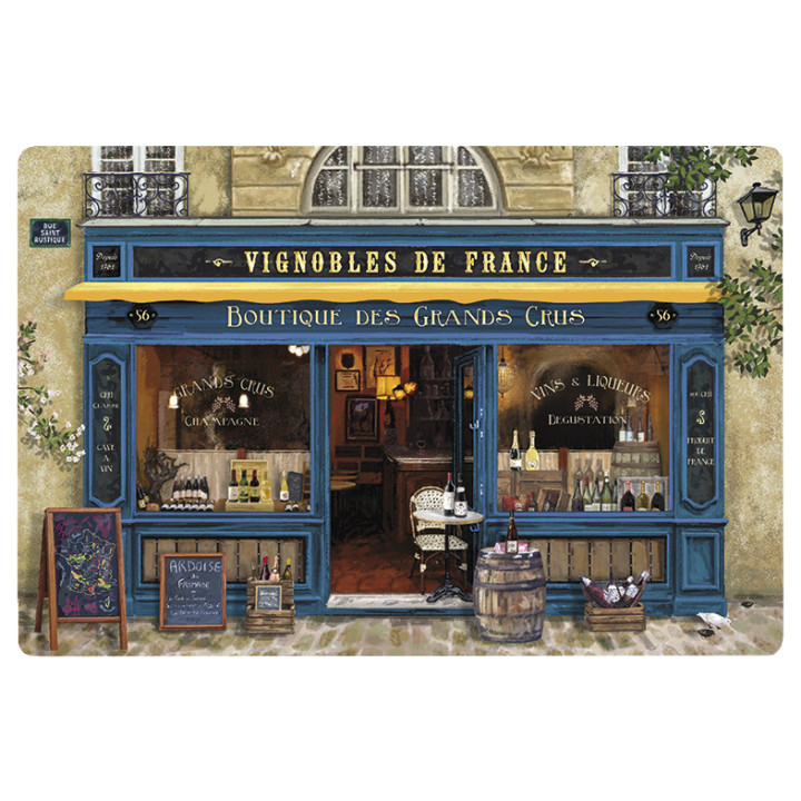 Placemat Boutique Vignobles de France Assortis 30 X 45