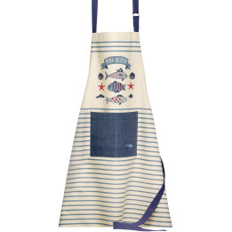 Delantal de cocina New Pesk Bleu 72 X 85