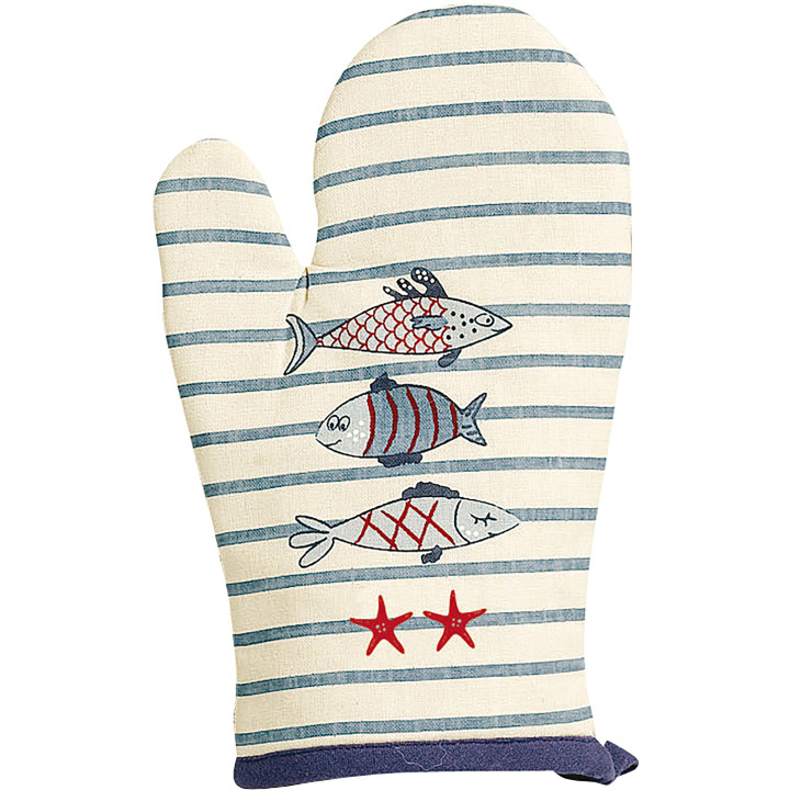 Manopla de cocina New Pesk Bleu 18 X 28