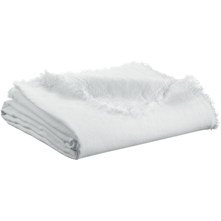 Plaid Zeff Nomade Blanc 130 x 180