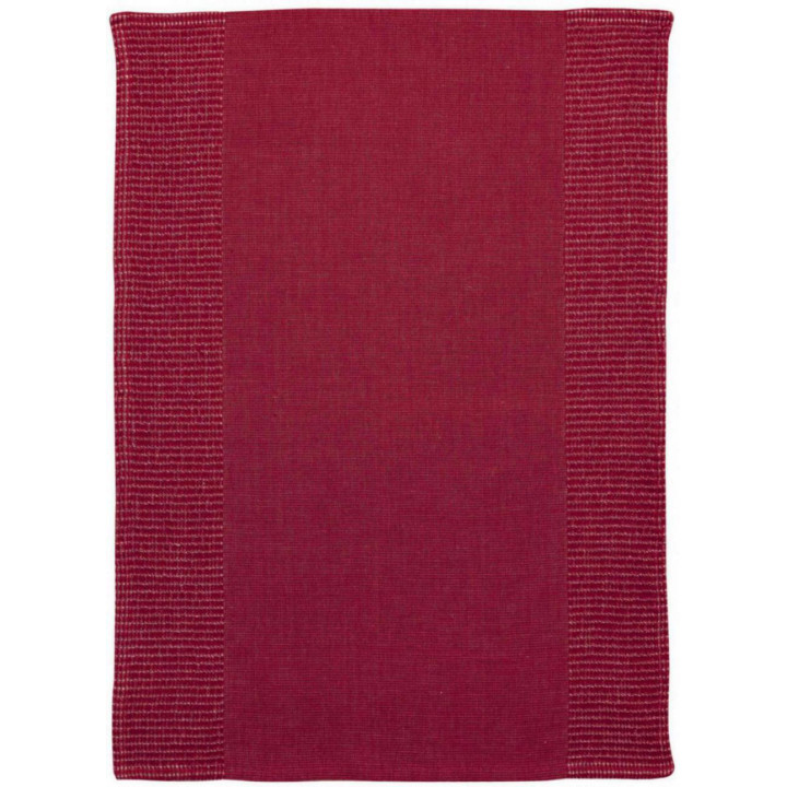 Torchon nid d'abeilles Achil Rubis 50 x 70