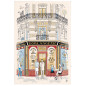 Torchon Façade Boulangerie Ecru 48 x 72