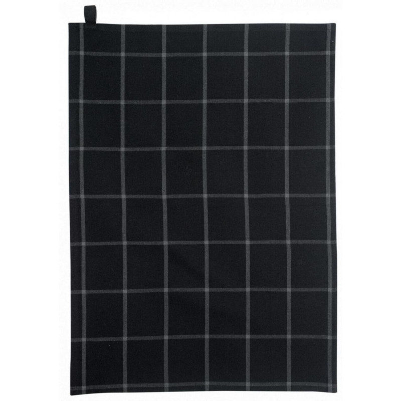 Gerecycleerde theedoek Doha Noir 50 X 70