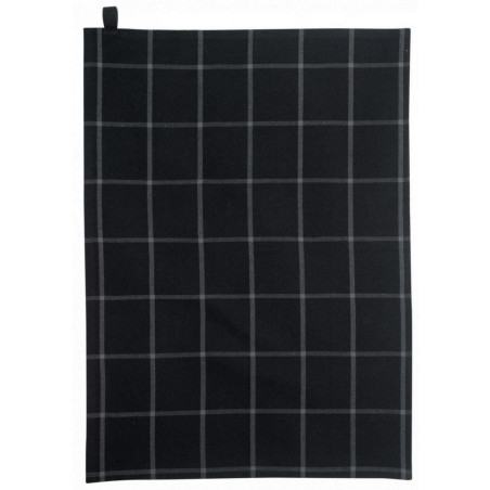 Strofinaccio riciclato Doha Noir 50 X 70