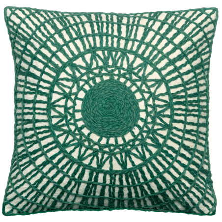 Cuscino ricamato Noa Épicéa 45 X 45