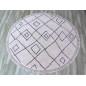 Ervin Teppich Ivoire/Taupe Diameter 160