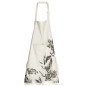 Tablier de cuisine Fleuri Isam Ombre 80 x 85
