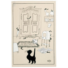 Dubout Cache-cache theedoek Écru 48 X 72