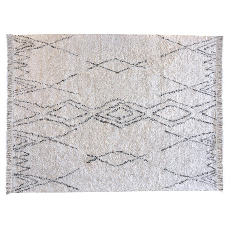 Tapete Crimble Ivoire/Charbon 160 X 230