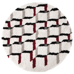 Teppich Erika Neige Diameter 160