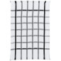 Theedoek Carol Noir 50 X 70