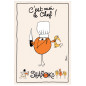 Strofinaccio Shadoks Grand chef Ecru Écru 48 X 72