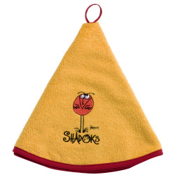 Shadoks handdoek Jaune Diameter 60