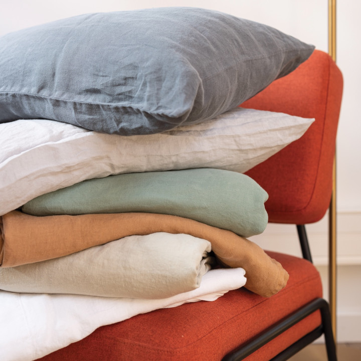 Taie d'oreiller Kala Blanc 65 x 65