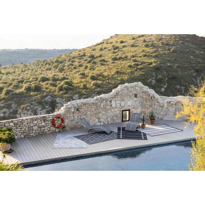 Alfombra exterior Paomia Perle 120 X 170